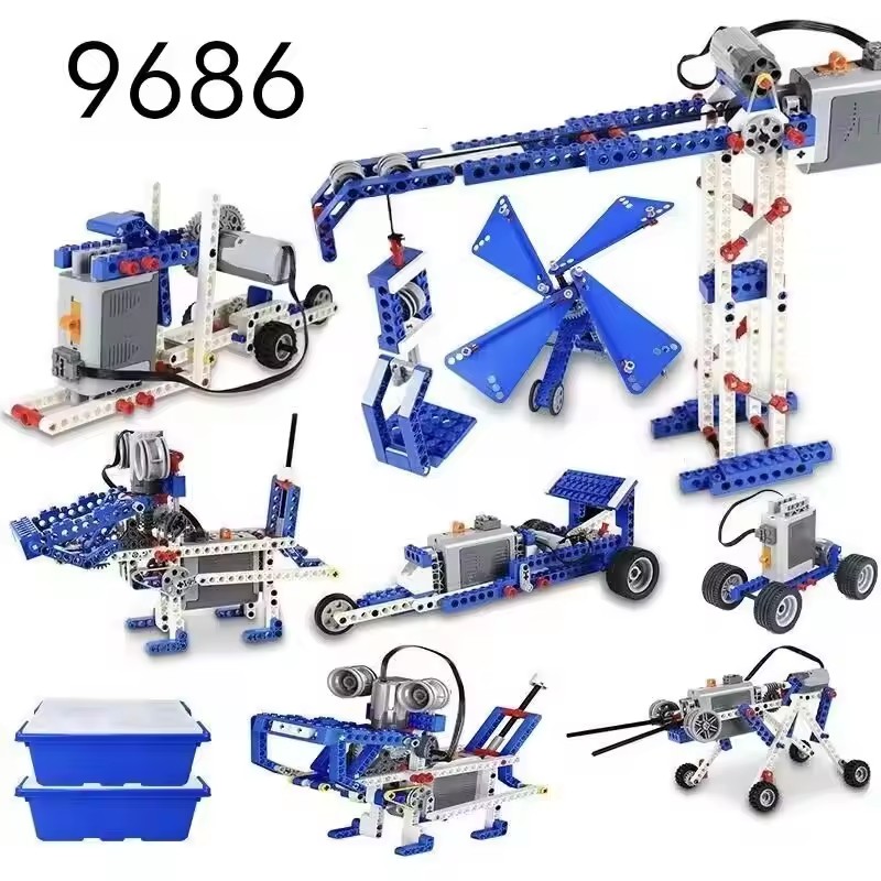 Stem Robotics Kit - STEM 9686 Eğitim Seti Teknik Basit
