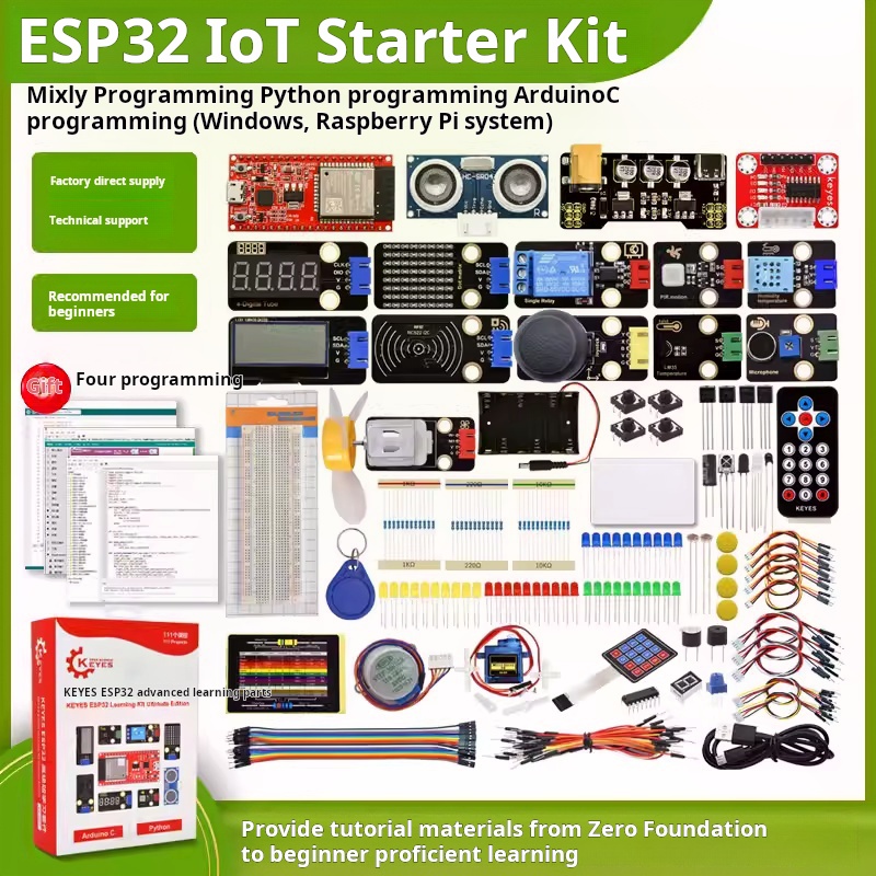 Iot Kit Beginner - ESP-32 geliştirme kartı ESP32 IoT başlangıç