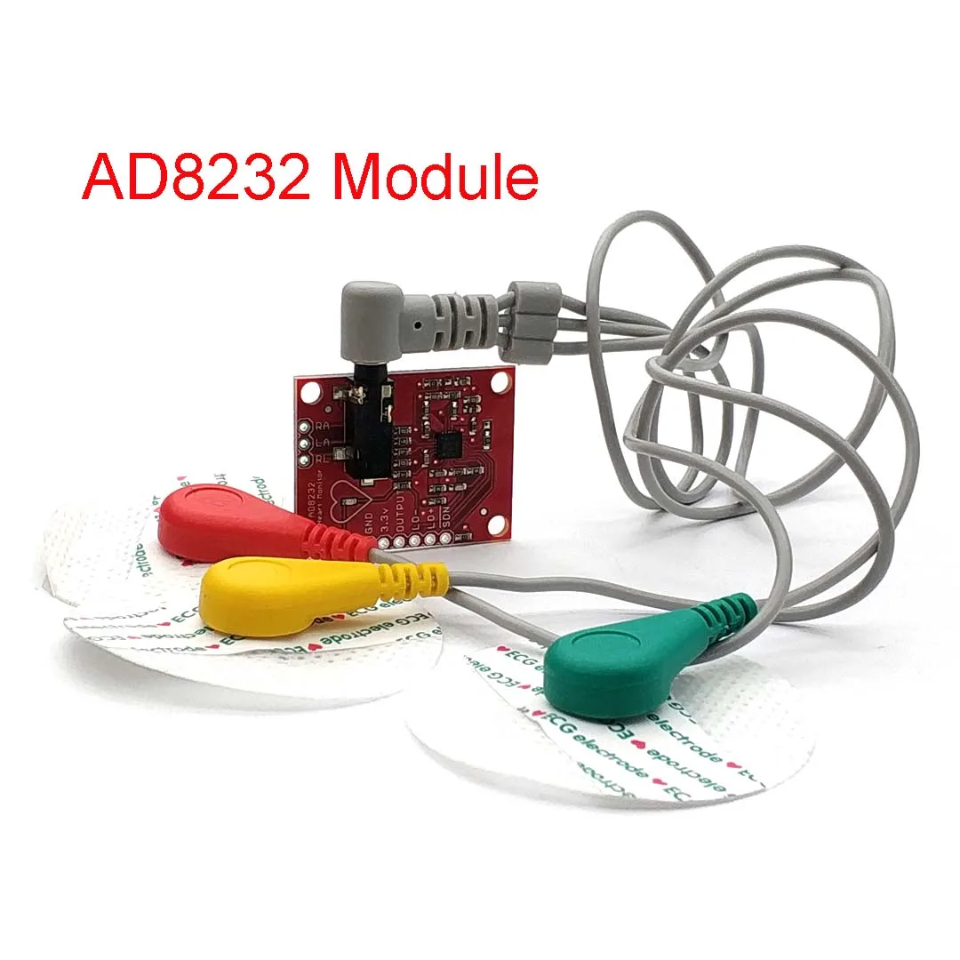 Sensor Kit Arduino - Ekg modülü AD8232 ekg ölçüm darbe