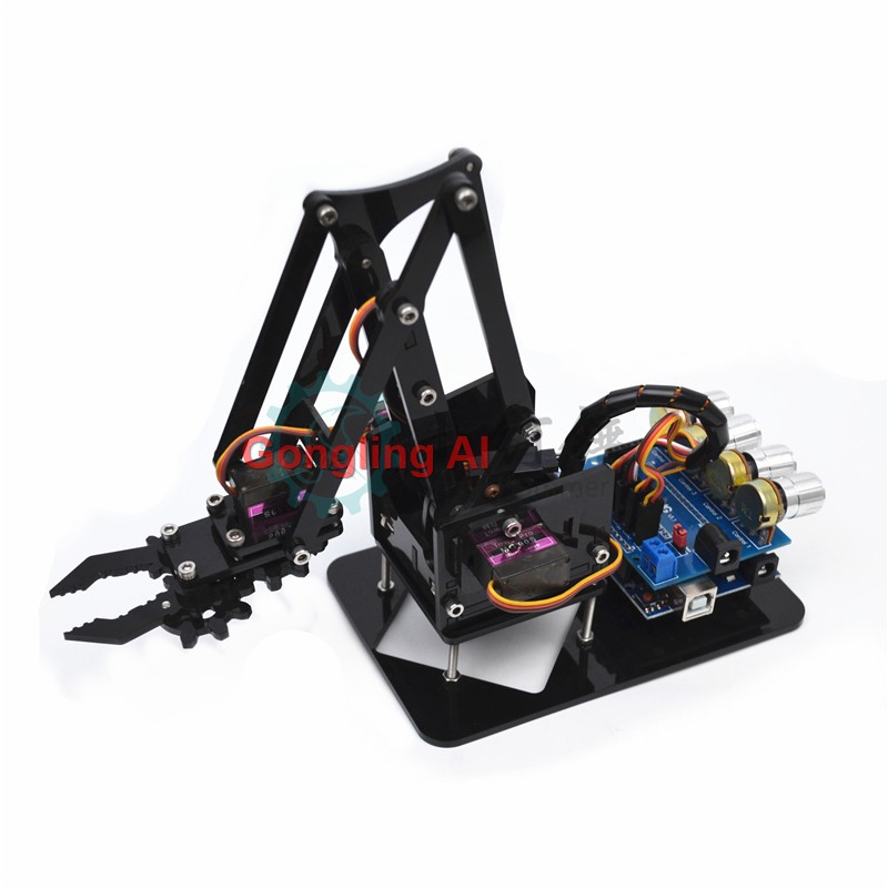 Stem Robotics Kit - STEM 4 DOF Robot Kol Servo