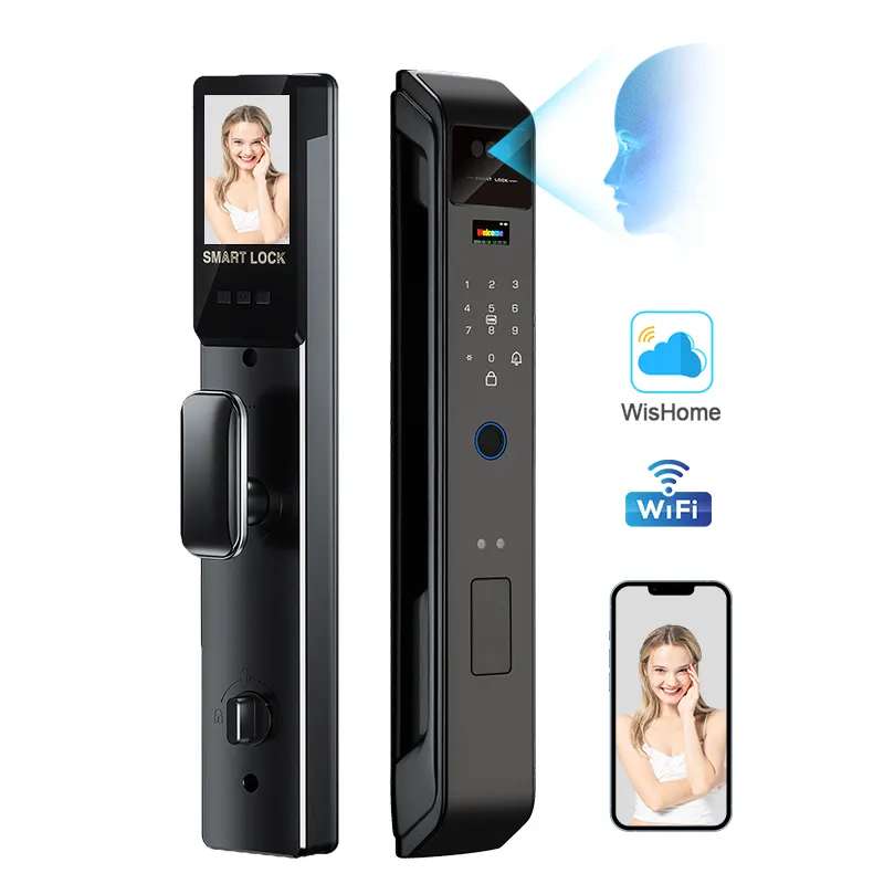 Smart Door Lock Wifi - Enrique Wishome 3D Yüz Parmak İzi