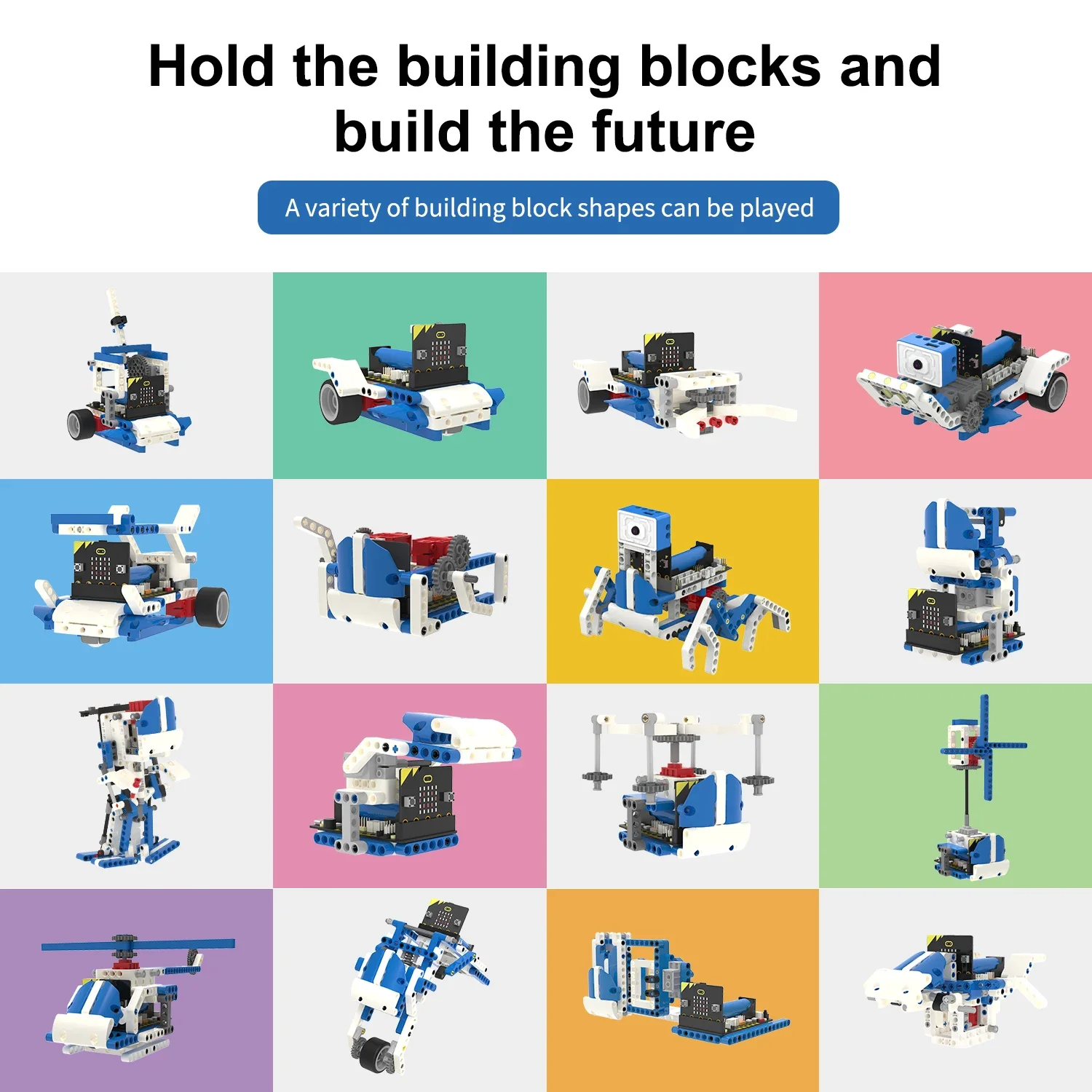 BBC Microbit V2 Yapı Taşı Robo - Stem Robotics Kit incelemesi ve fiyatı