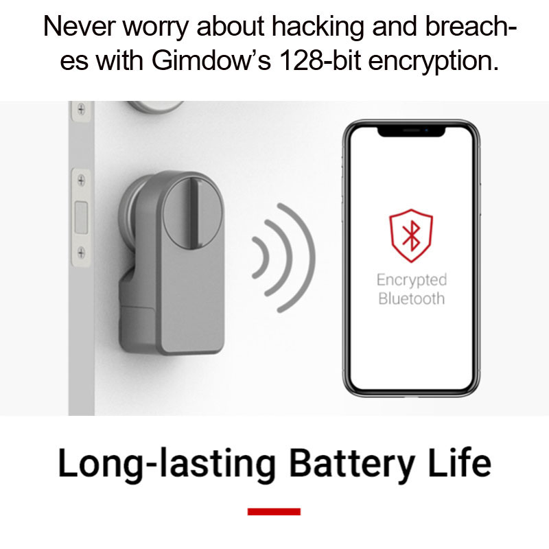 GIMDOW Bluetooth uyumlu ağ geç - Smart Door Lock Wifi incelemesi ve fiyatı