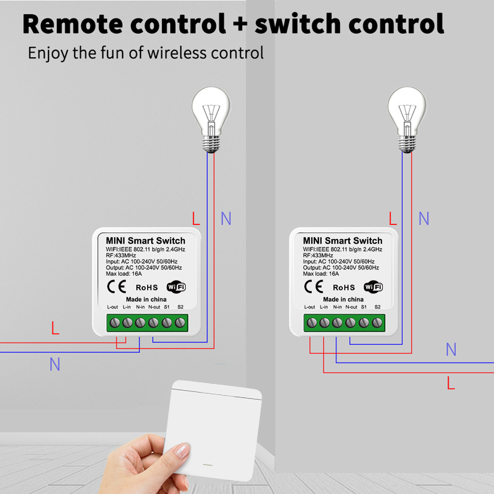 Tuya WiFi Akıllı Işık Anahtarı - Smart Light Switch Wifi incelemesi ve fiyatı