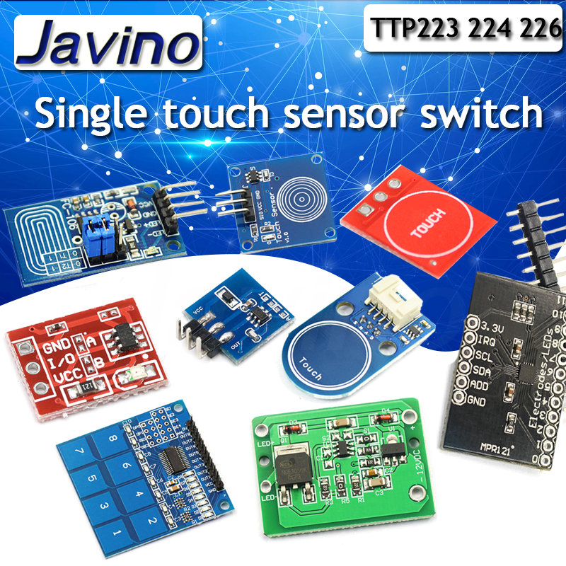 1/4/8/16 Kanal TTP223 TTP224 T - Sensor Kit Arduino incelemesi ve fiyatı