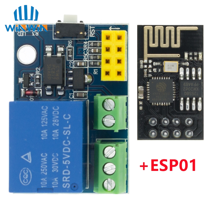ESP8266 ESP-01 ESP-01S 5V WiFi - Esp8266 Relay Module incelemesi ve fiyatı