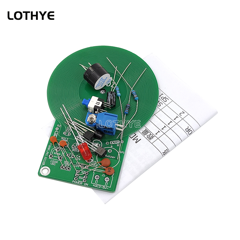 DC 3 V-5 V Metal Dedektörü Kit - Electronics Project Kit incelemesi ve fiyatı