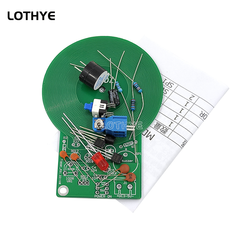 DC 3 V-5 V Metal Dedektörü Kit - Electronics Project Kit incelemesi ve fiyatı