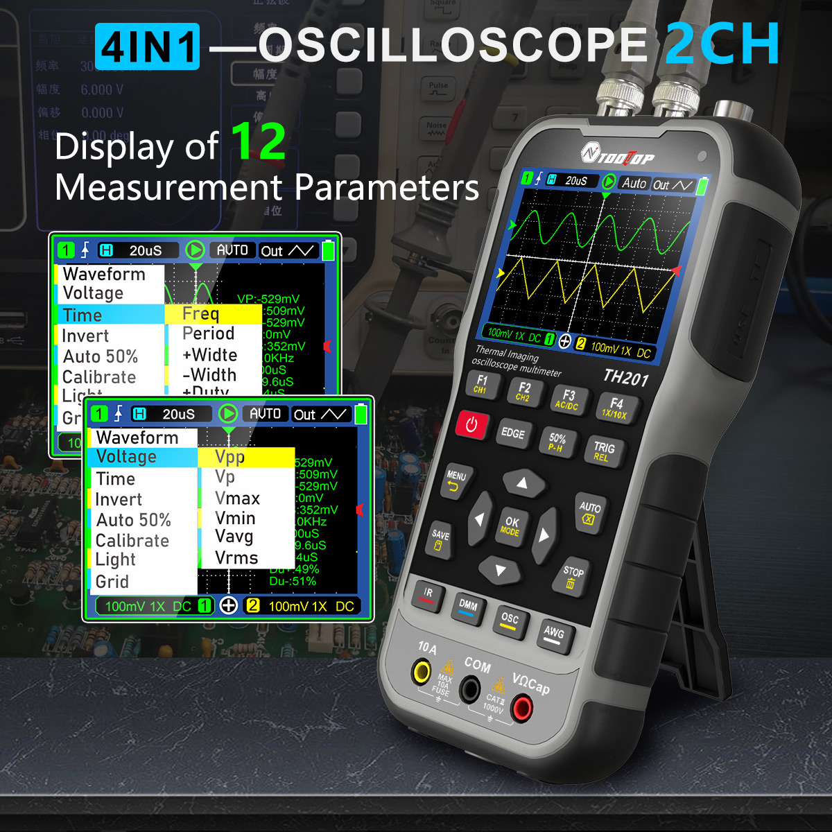 TOOLTOP TH201 4'ü 1 Arada Term - Microcontroller Kit incelemesi ve fiyatı
