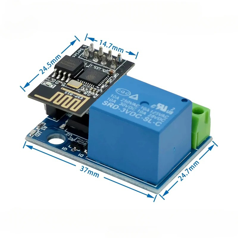 Yeni ESP8266 ESP-01 ESP-01S 5V - Esp8266 Relay Module incelemesi ve fiyatı