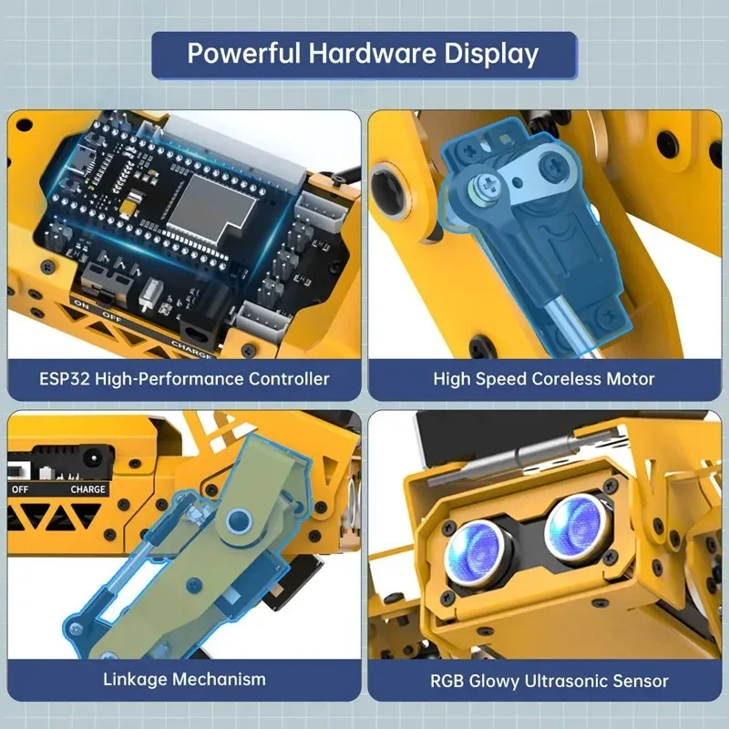 Hiwonder MechDog Yapay Zeka Ro - Sensor Kit Arduino incelemesi ve fiyatı