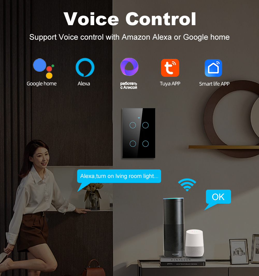 Akıllı Yaşam Wifi+Bluetooth Do - Smart Light Switch Wifi incelemesi ve fiyatı