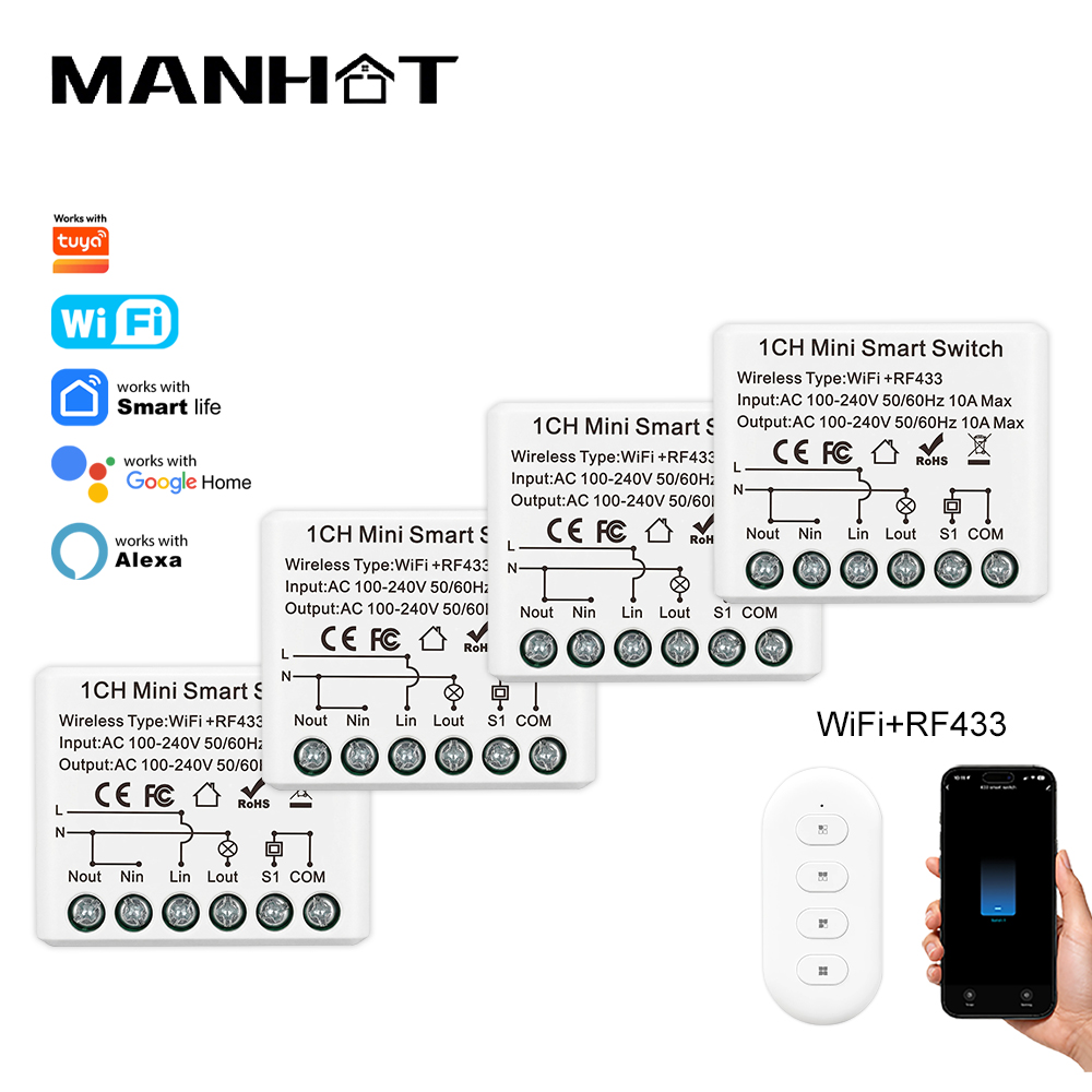10A Mini WIFI Akıllı Anahtar R - Smart Light Switch Wifi incelemesi ve fiyatı