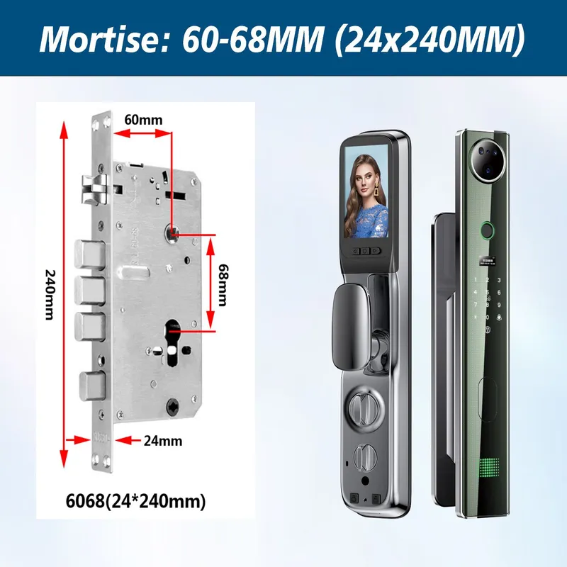 Şifre Kombinasyonu ile Açılabi - Smart Door Lock Wifi incelemesi ve fiyatı