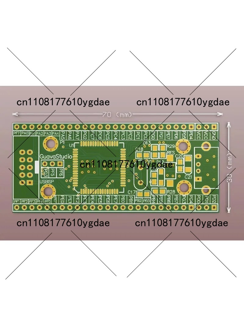 ATmega128 Geliştirme Kartı - G - Microcontroller Kit incelemesi ve fiyatı
